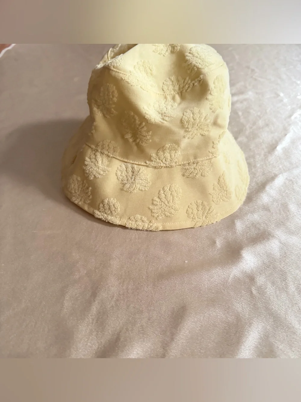 Tommy Bahama Yellow Pineapple Terry Cloth Bucket Hat One Size